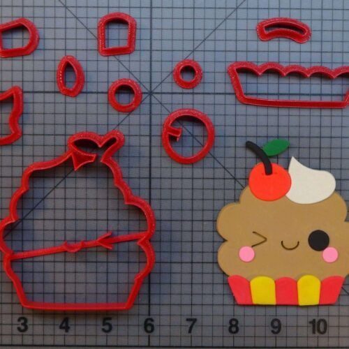 Cupcake 266-B877 Cookie Cutter Set