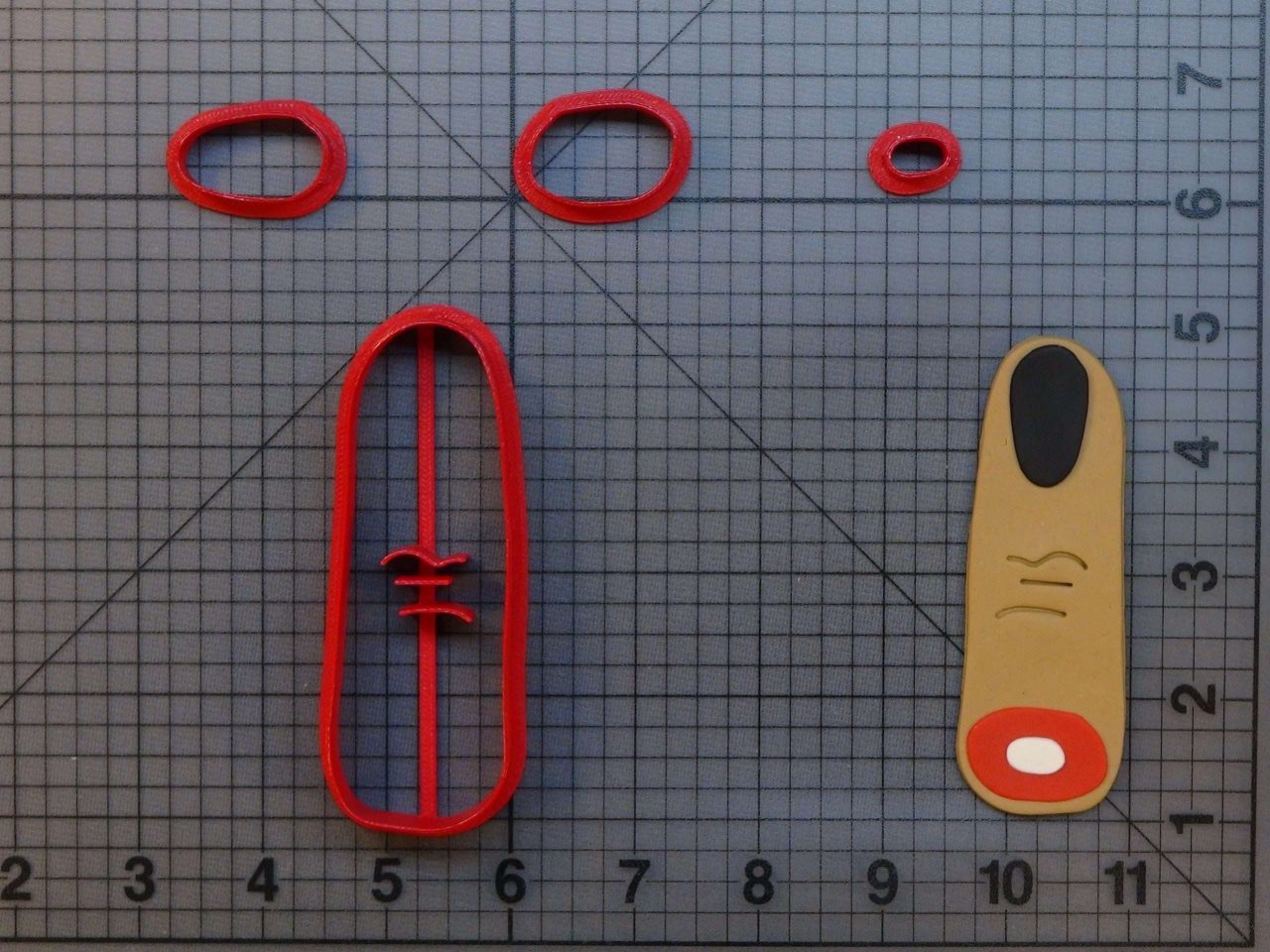 Cut Finger 266-C094 Cookie Cutter Set