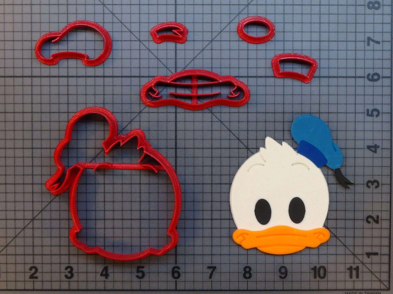Donald Duck 266-C011 Cookie Cutter Set