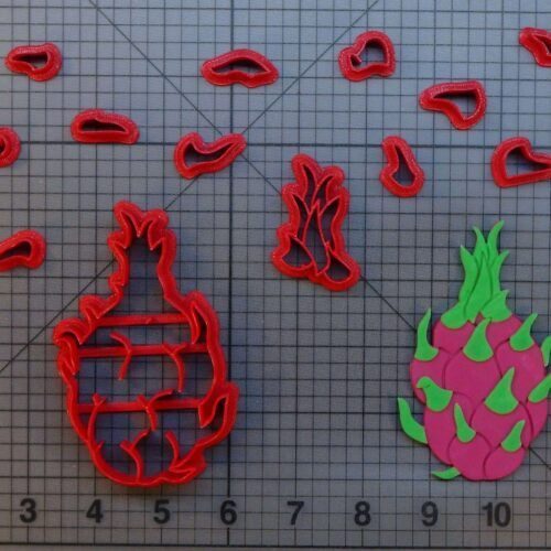 Dragon Fruit 266-C113 Cookie Cutter Set