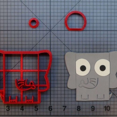 Elephant 266-C012 Cookie Cutter Set