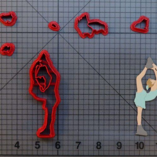 Figure Skater 266-C090 Cookie Cutter Set