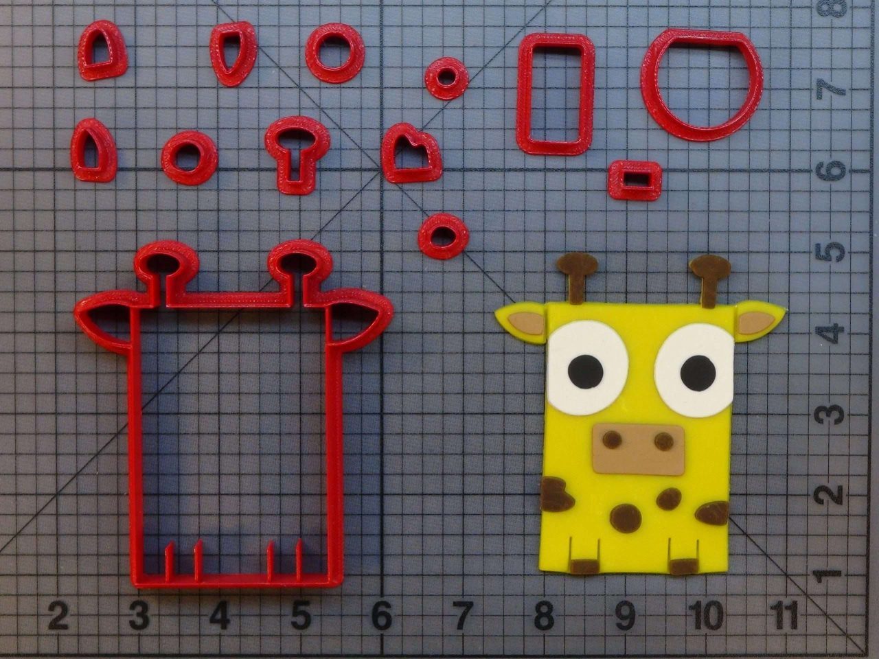 Giraffe 266-C013 Cookie Cutter Set
