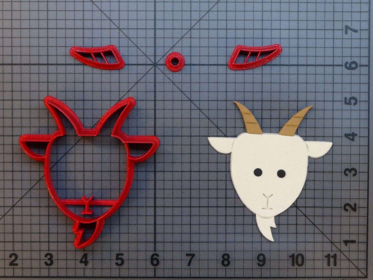 Goat Head 266-C014 Cookie Cutter Set