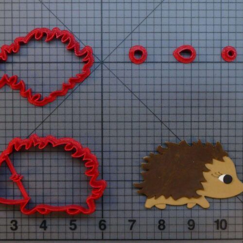 Hedgehog 266-C016 Cookie Cutter Set