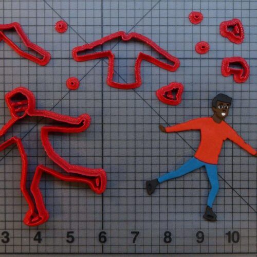 Ice Skater 266-C096 Cookie Cutter Set