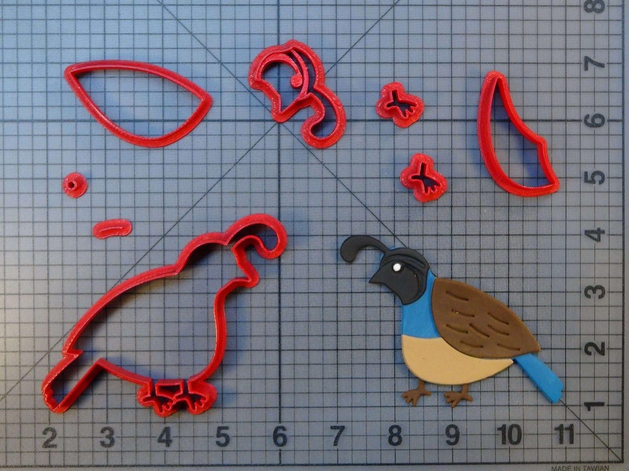 Quail 266-C191 Cookie Cutter Set