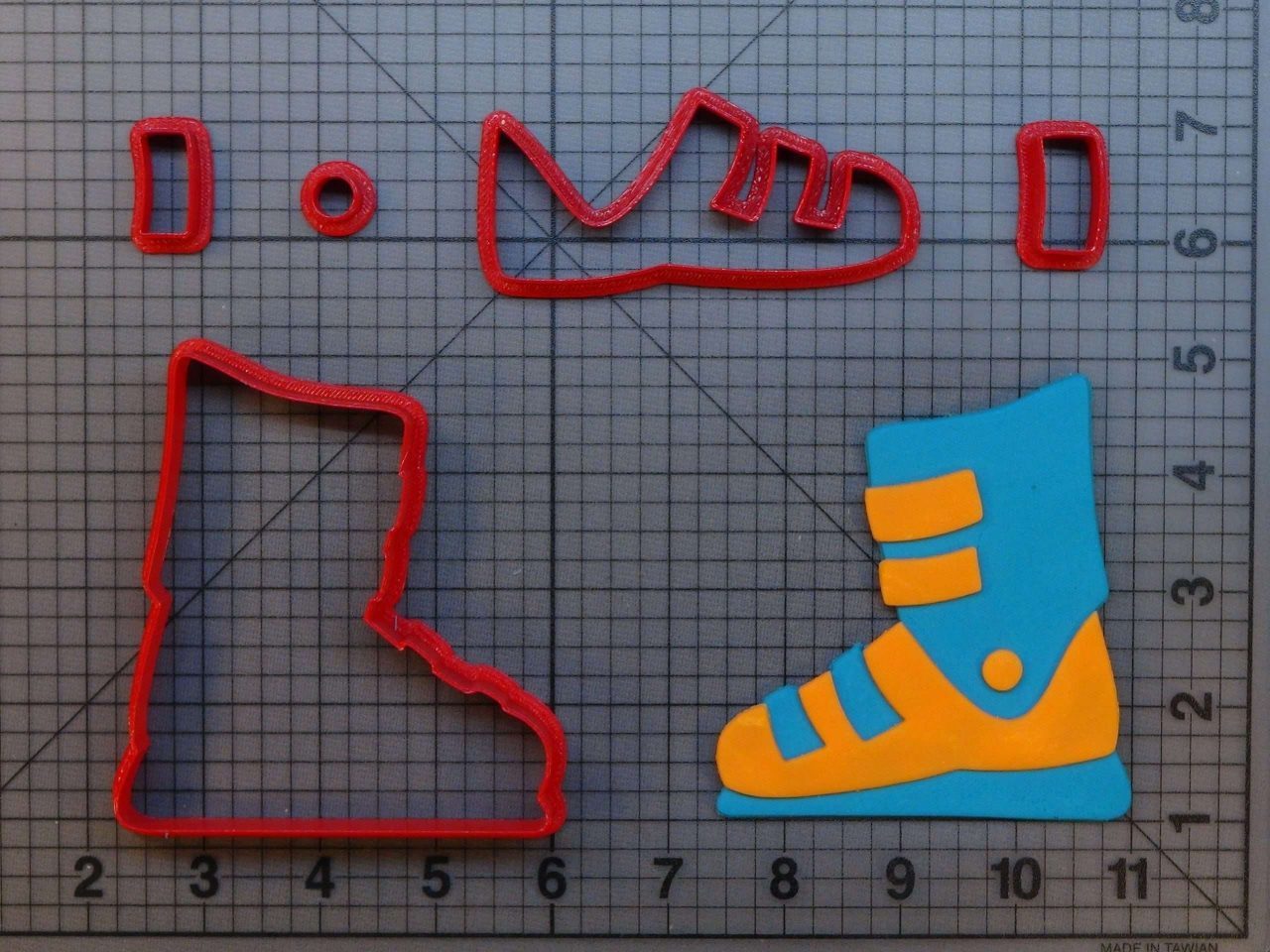 Ski Boot 266-C105 Cookie Cutter Set
