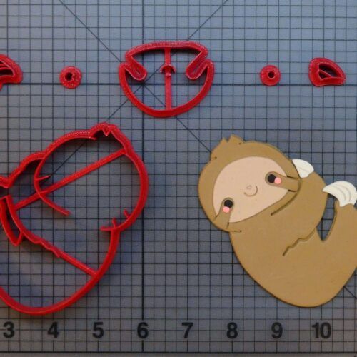 Sloth 266-C033 Cookie Cutter Set
