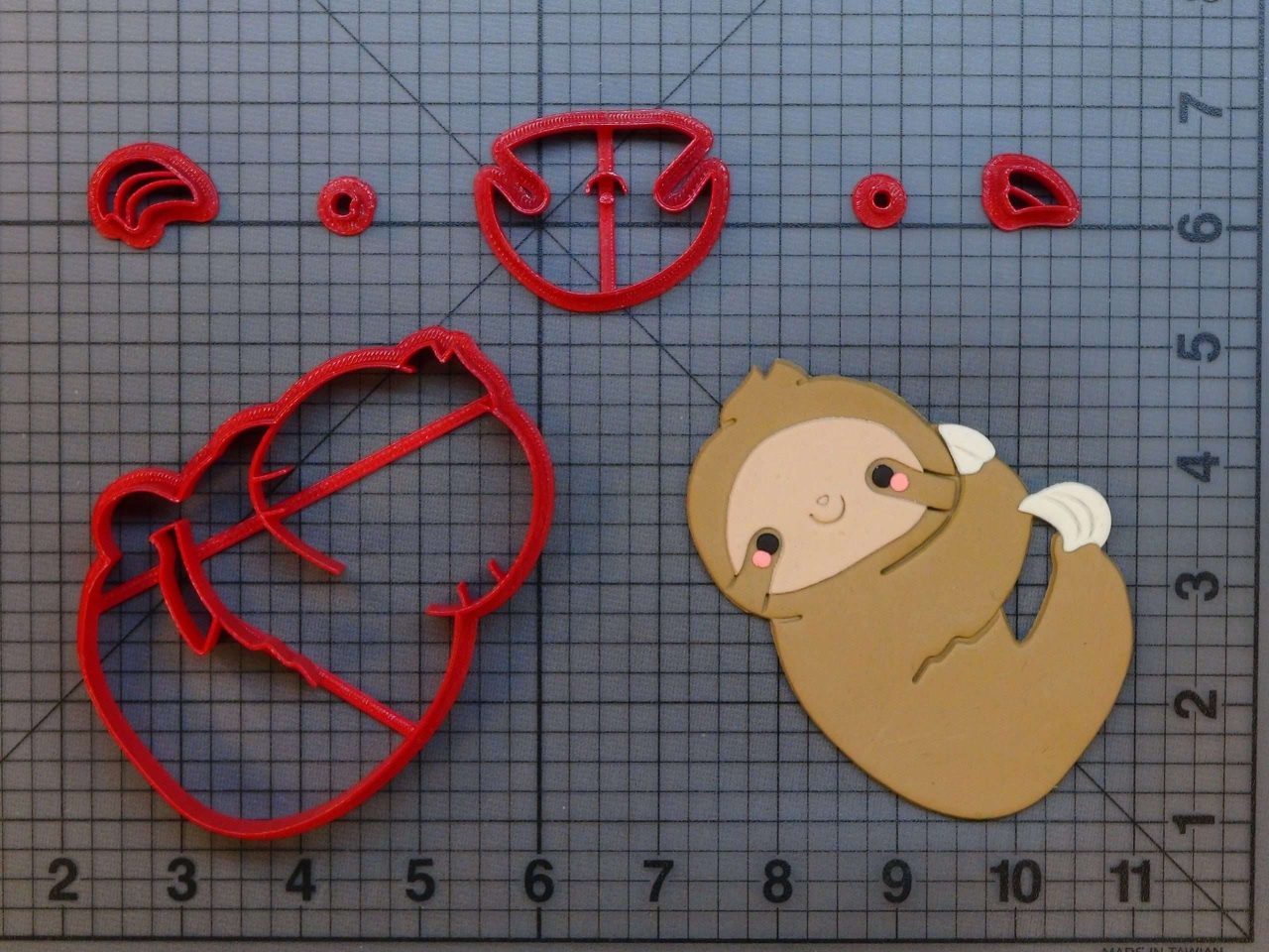 Sloth 266-C033 Cookie Cutter Set
