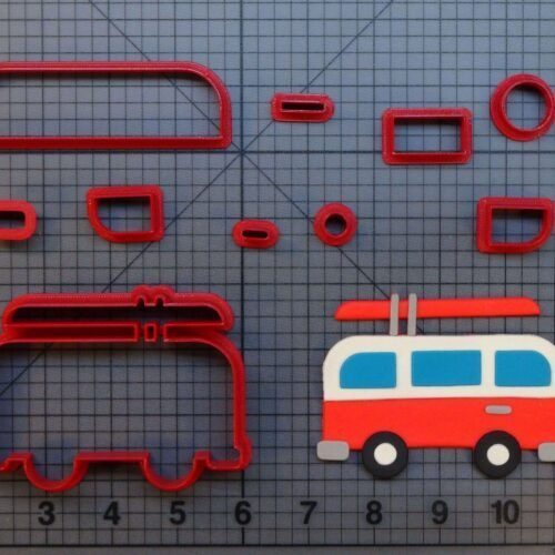 Surf Van 266-B975 Cookie Cutter Set