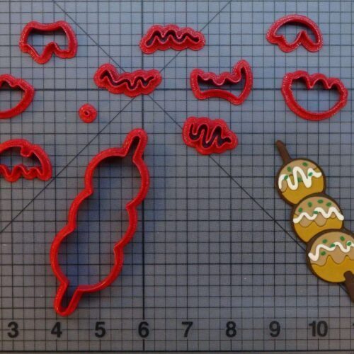 Takoyaki 266-C121 Cookie Cutter Set