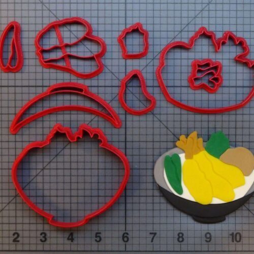 Tempura Bowl 266-C123 Cookie Cutter Set