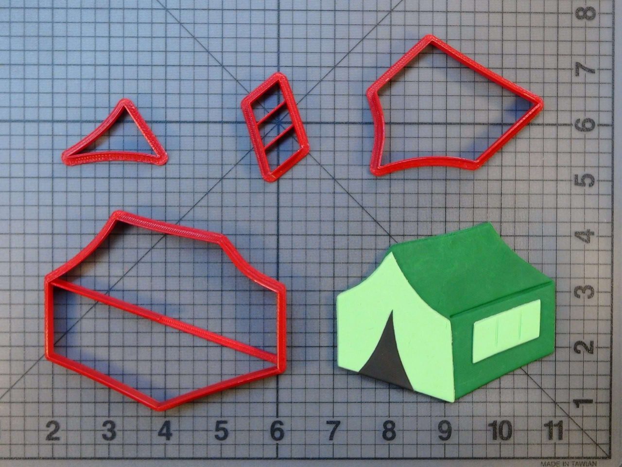Tent 266-C197 Cookie Cutter Set