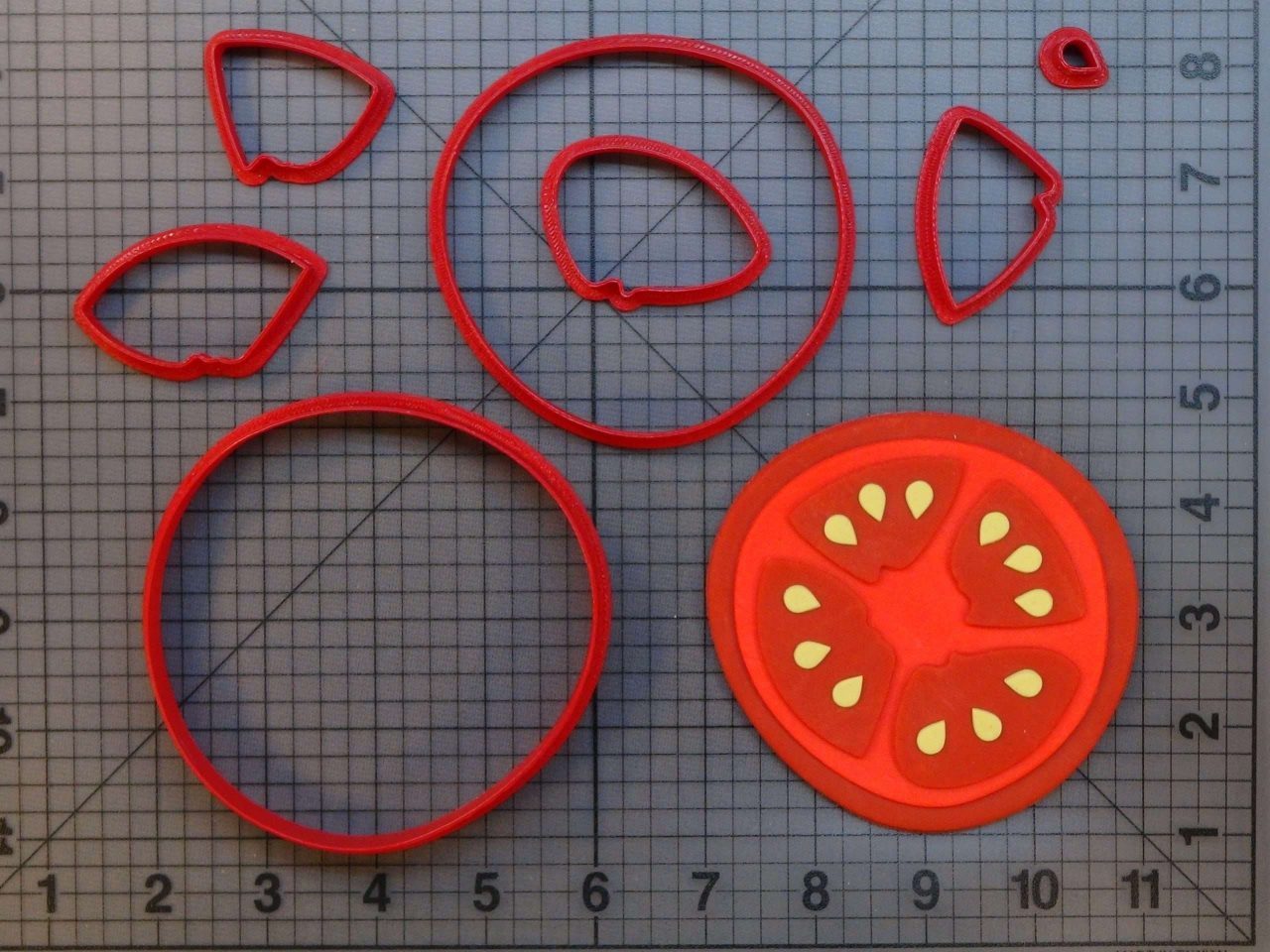 Tomato Slice 266-C127 Cookie Cutter Set