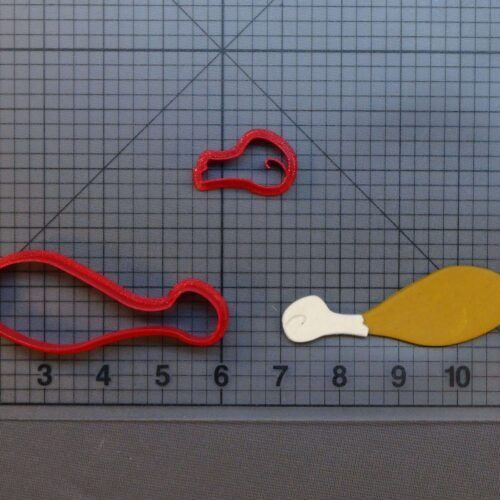 Turkey Leg 266-C052 Cookie Cutter Set