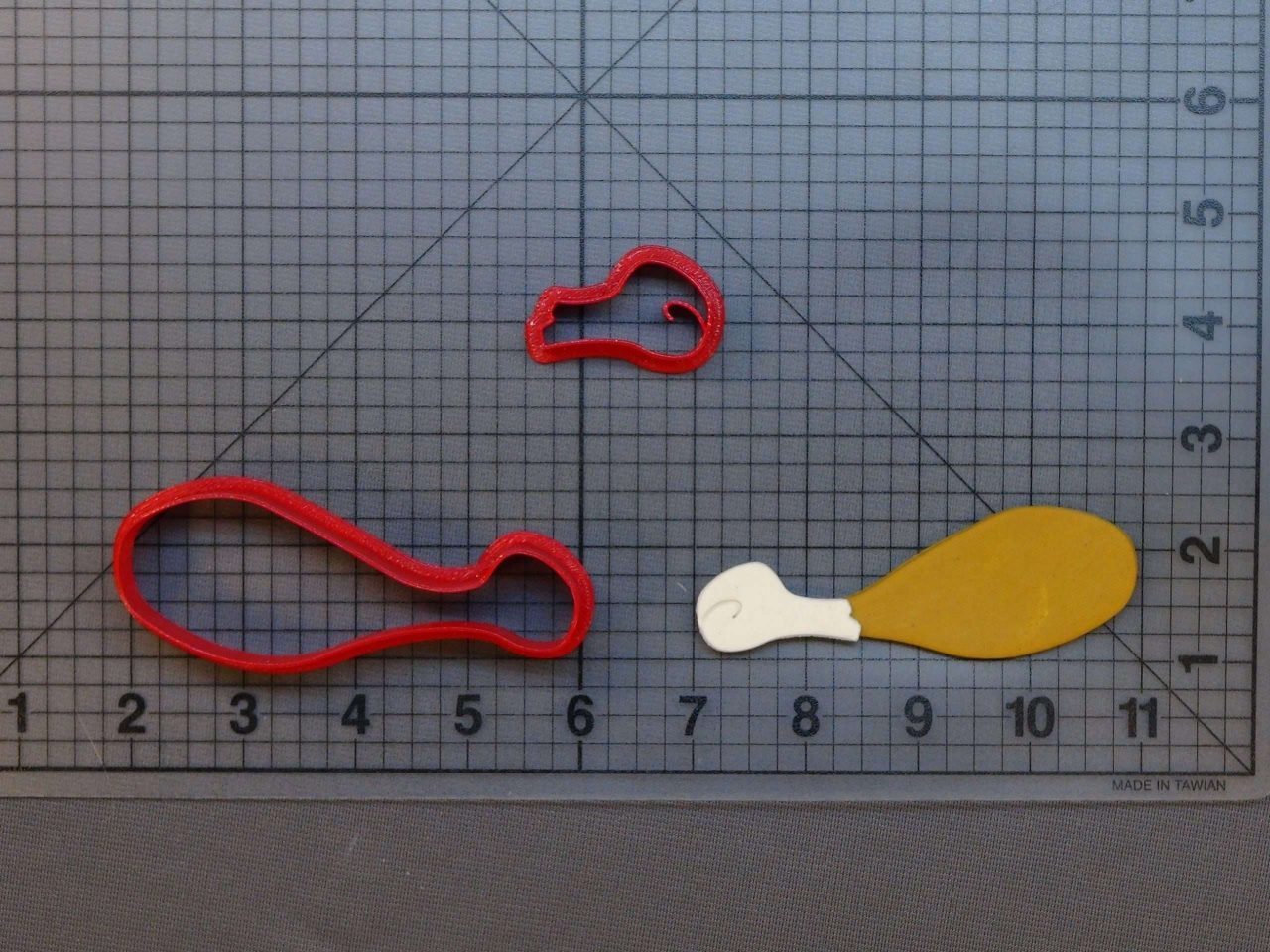 Turkey Leg 266-C052 Cookie Cutter Set