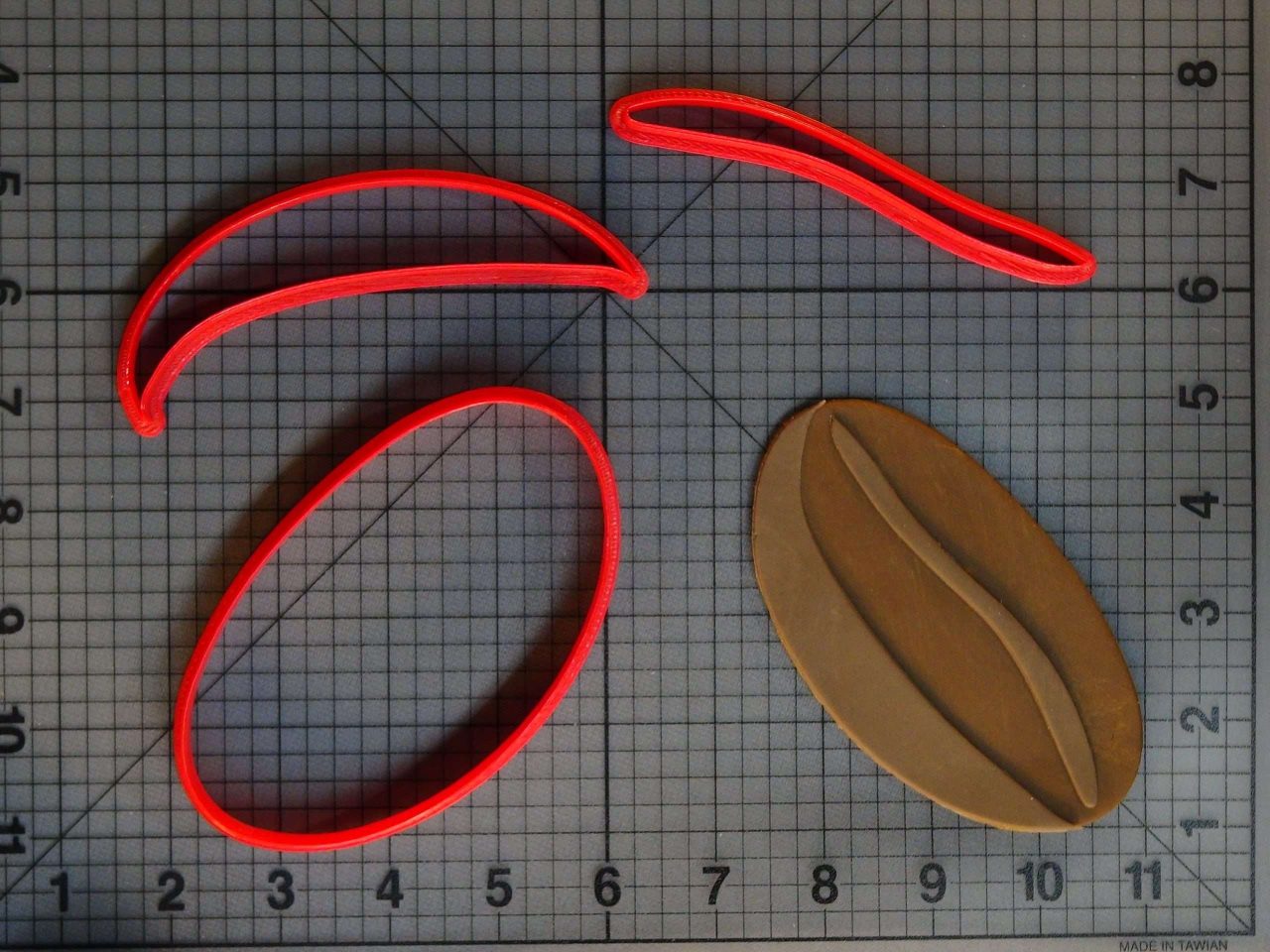 Coffee Espresso Bean 266-C250 Cookie Cutter Set
