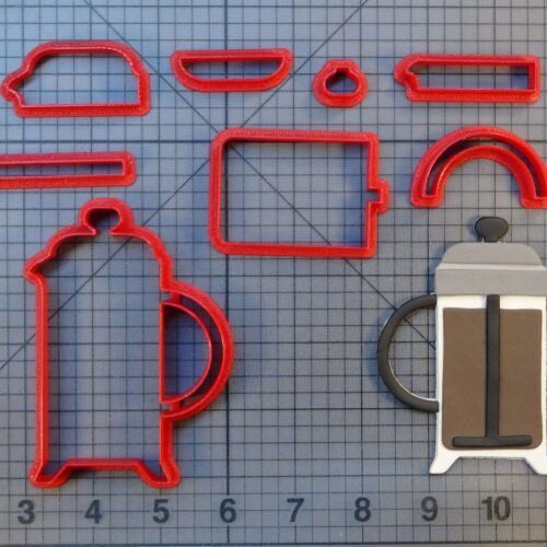 Coffee French Press 266-C252 Cookie Cutter Set