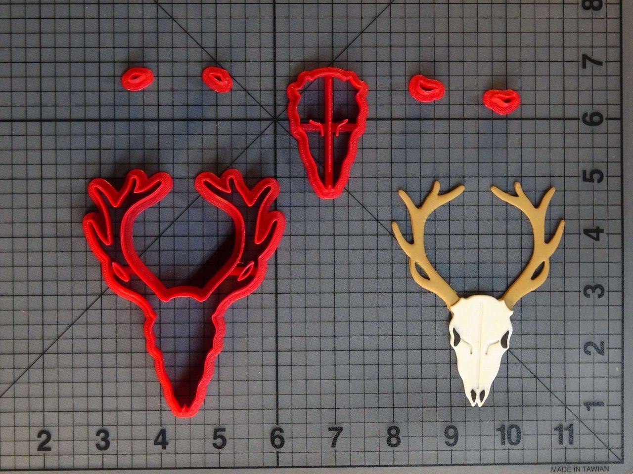 Deer Skull 266-C338 Cookie Cutter Set