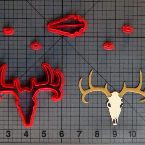 Deer Skull 266-C339 Cookie Cutter Set