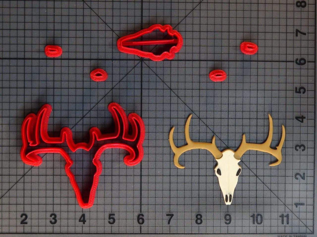 Deer Skull 266-C339 Cookie Cutter Set
