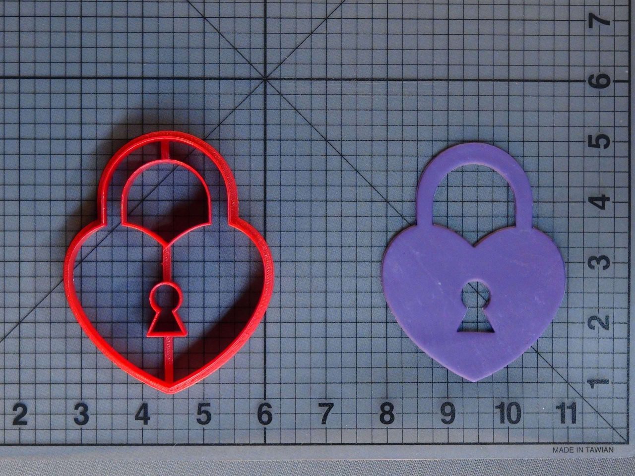 Heart Lock 266-C280 Cookie Cutter