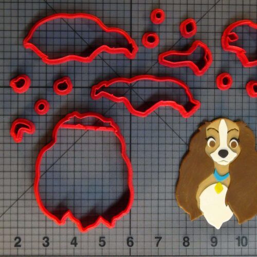 Lady and the Tramp - Lady 266-C380 Cookie Cutter Set