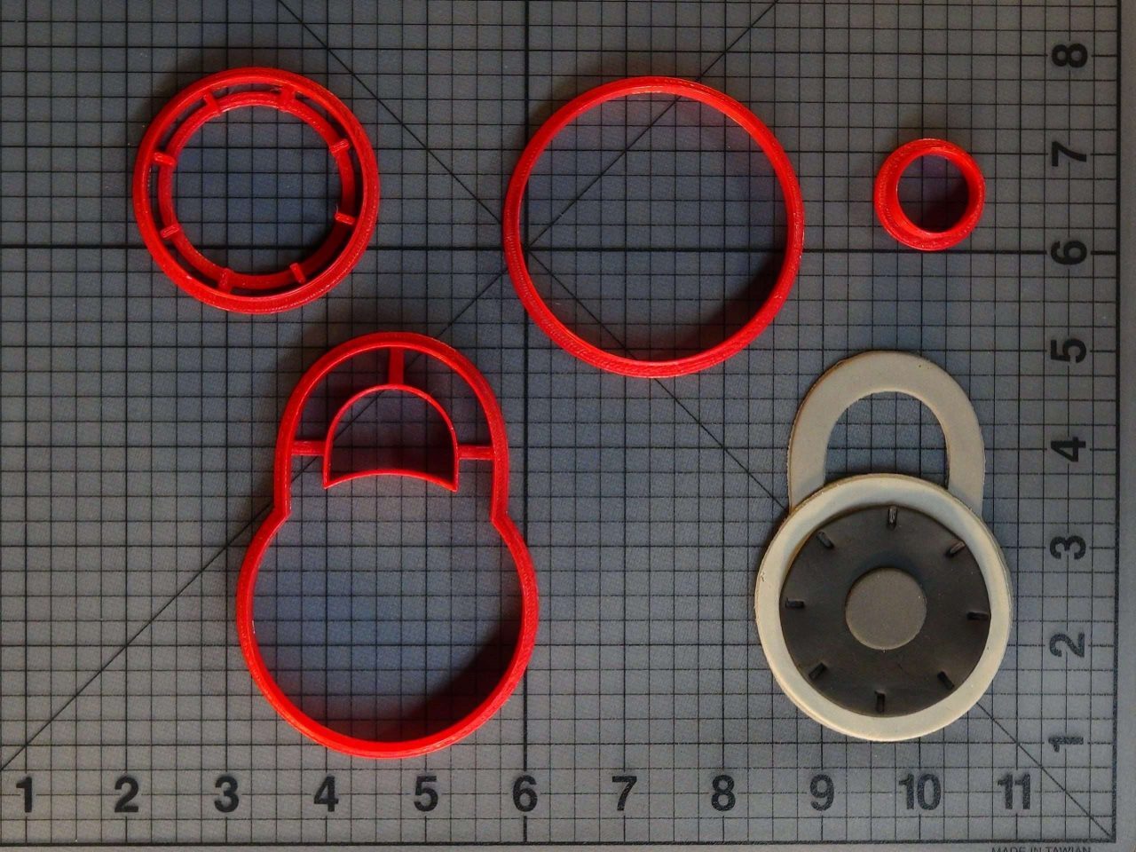 Lock 266-C344 Cookie Cutter Set