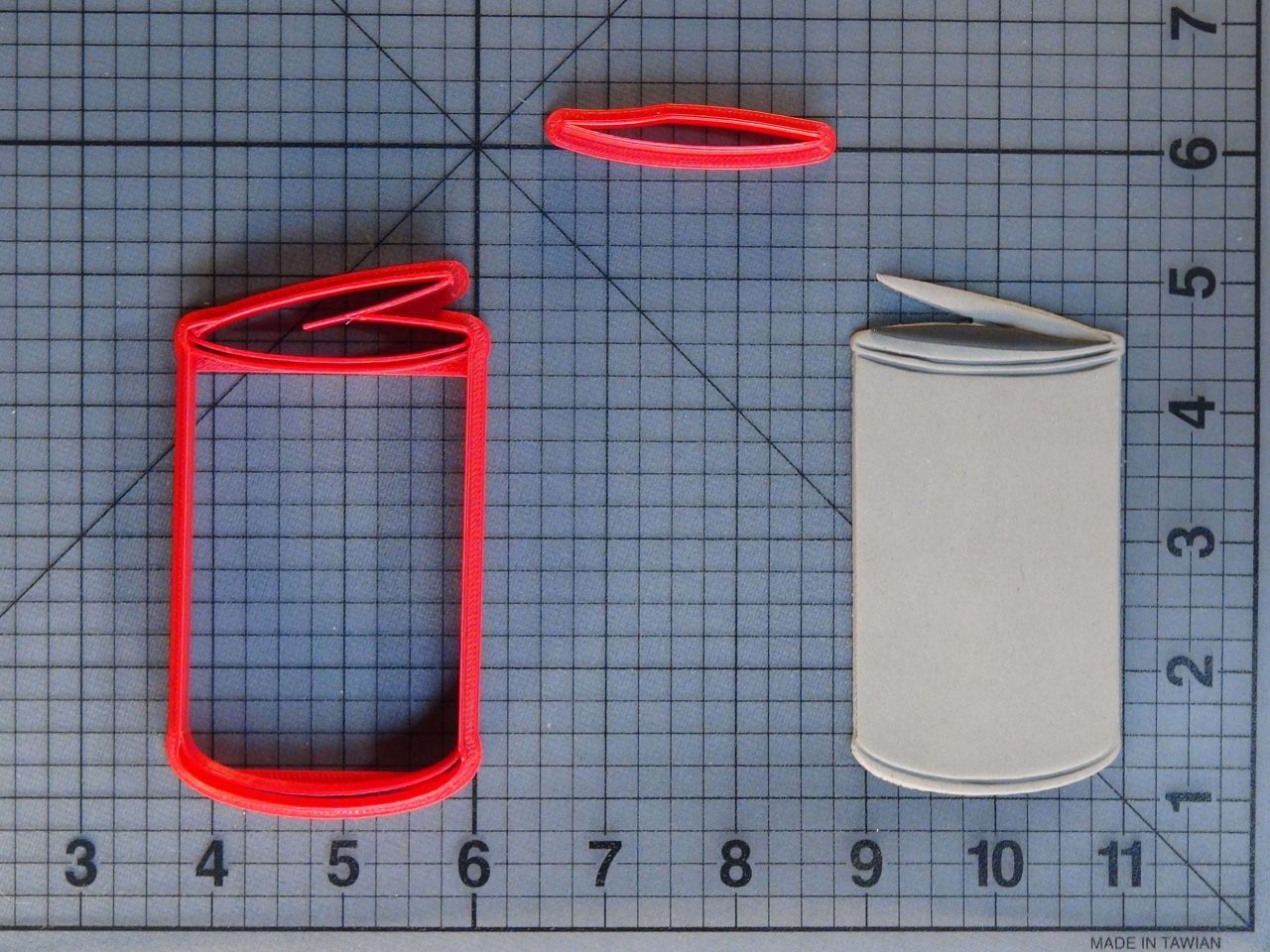 Open Tin Can 266-C258 Cookie Cutter Set