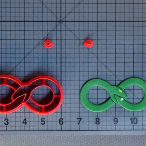 Ouroboros Infinity Snake 266-C303 Cookie Cutter Set