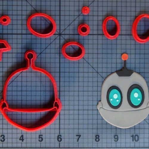 Ratchet and Clank - Clank 266-C305 Cookie Cutter Set