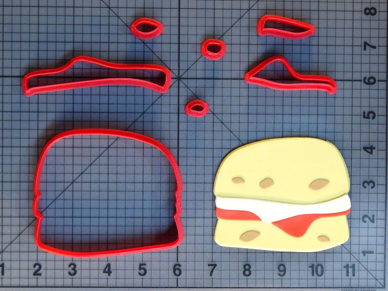 Scone with Jam 266-C264 Cookie Cutter Set
