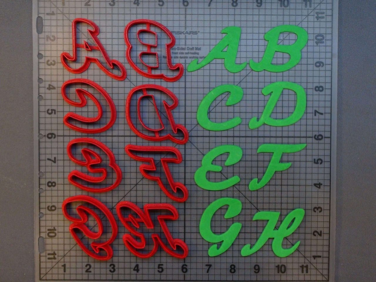 Script Font Uppercase 266-A407 Cookie Cutters (1)