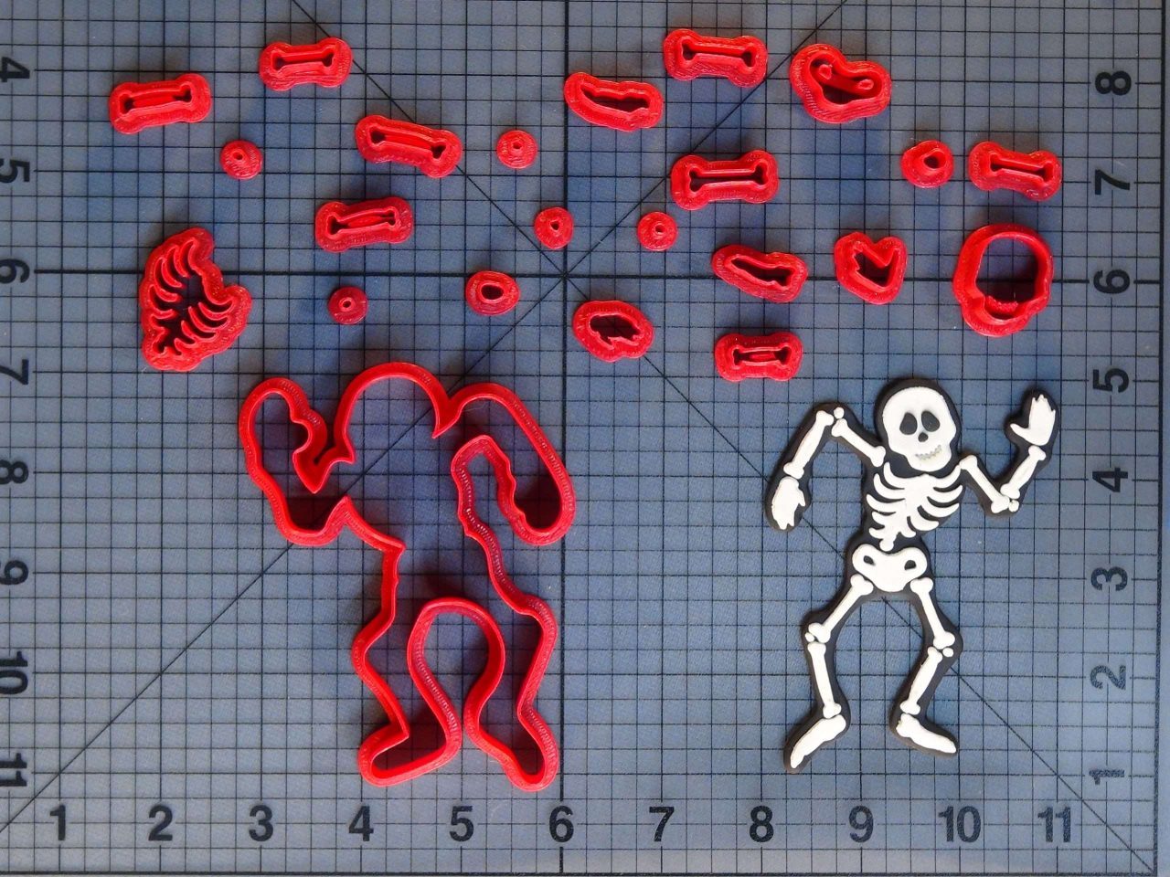 Skeleton 266-C269 Cookie Cutter Set