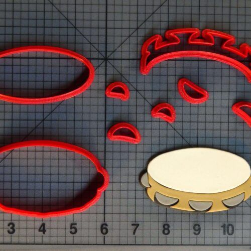 Tambourine 266-C411 Cookie Cutter Set