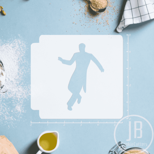 1920s Charleston Dancer 783-B652 Stencil