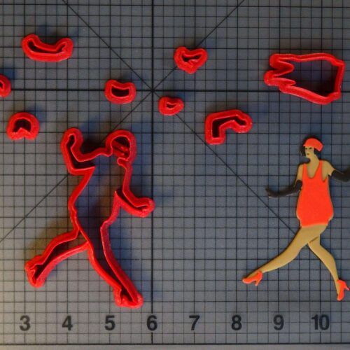 1920s Charleston Flapper 266-C510 Cookie Cutter Set