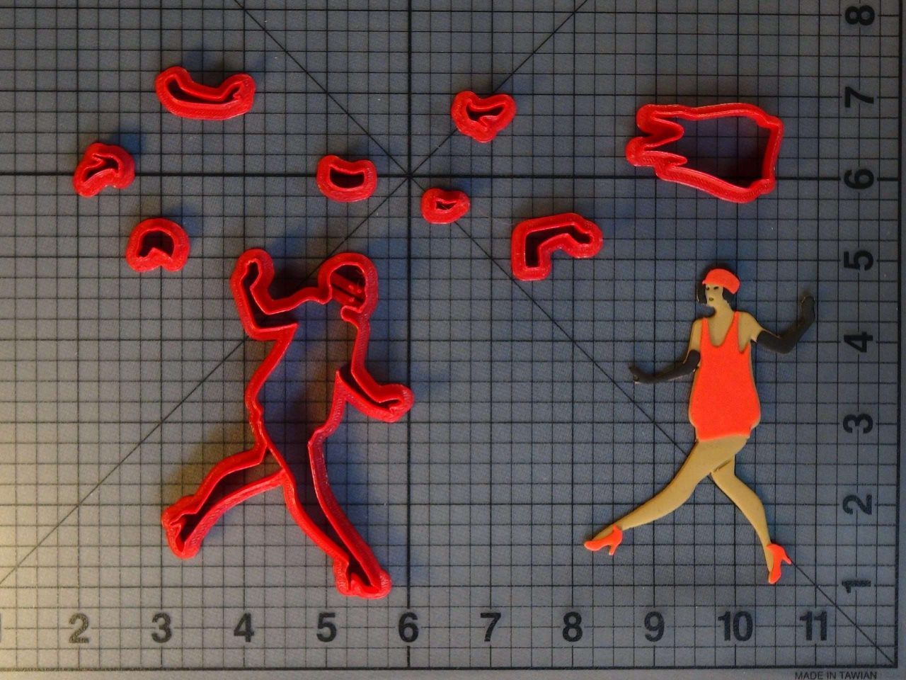 1920s Charleston Flapper 266-C510 Cookie Cutter Set