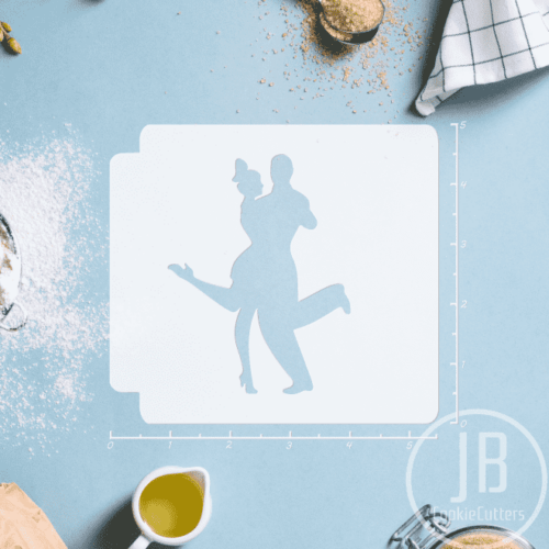 1920s Dancing Couple 783-B651 Stencil
