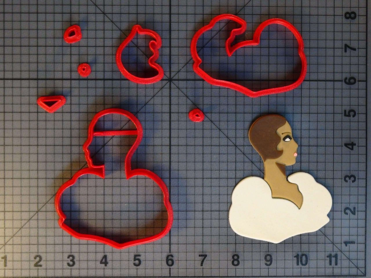 1920s Flapper 266-C513 Cookie Cutter Set