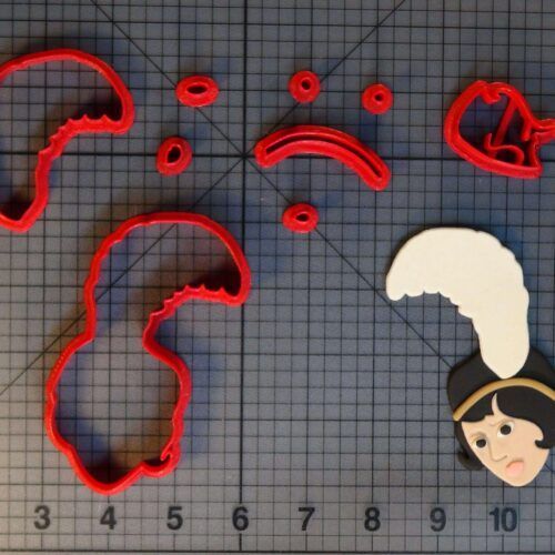 1920s Flapper 266-C514 Cookie Cutter Set