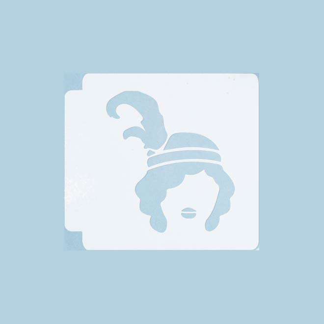 1920s Flapper 783-B577 Stencil