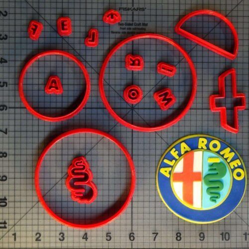 Alfa Romeo Logo 266-C471 Cookie Cutter Set