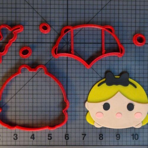 Alice in Wonderland 266-C543 Cookie Cutter Set