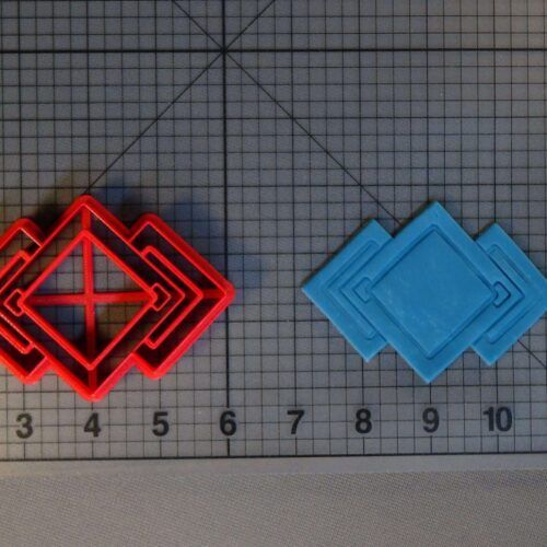 Art Deco Geometric Motif 266-C499 Cookie Cutter