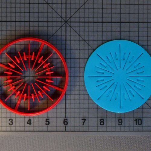 Art Deco Starburst Motif 266-C505 Cookie Cutter