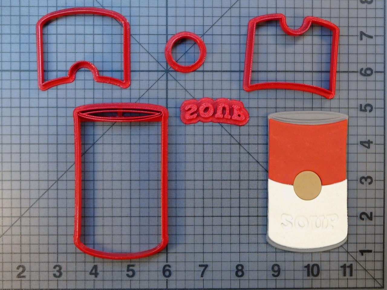 Campbells Soup Can 266-C235 Cookie Cutter Set
