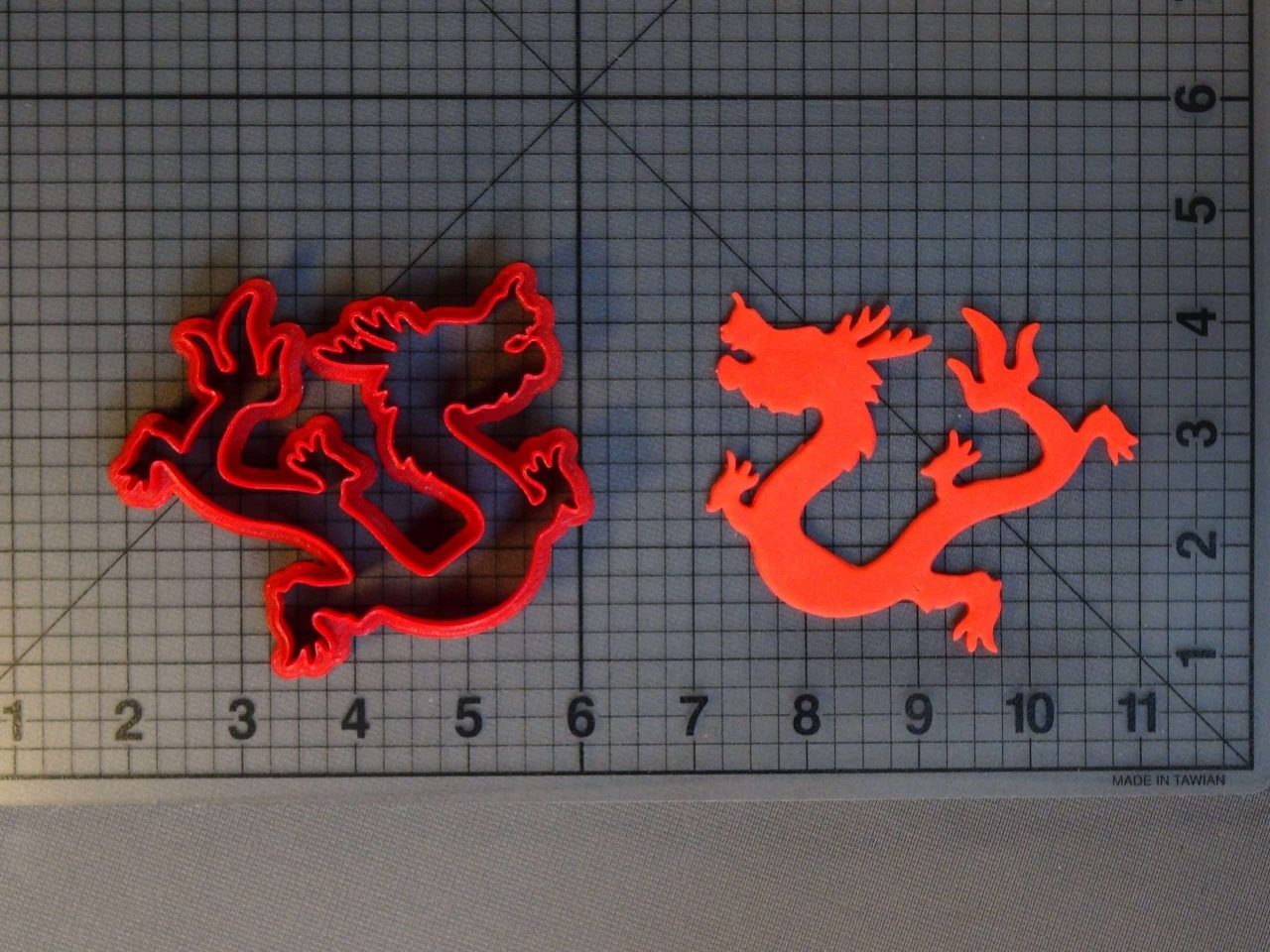 Chinese Dragon Silhouette 266-C450 Cookie Cutter