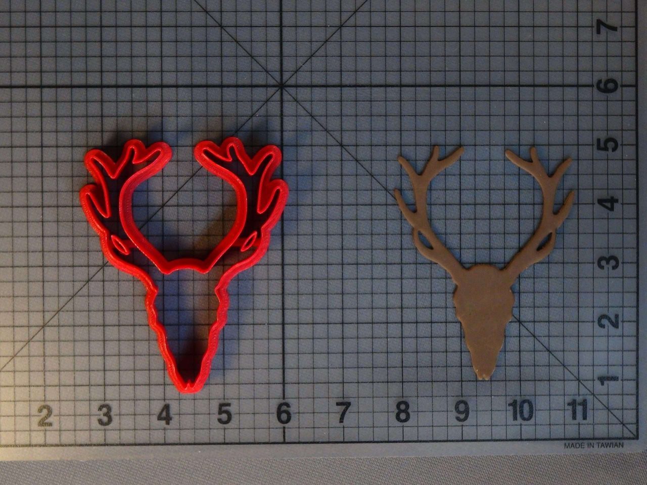 Deer Skull Silhouette 266-C452 Cookie Cutter